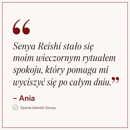 Senya Reishi 20:1 Wieczorne krople do Protokołu Nocnego Przełączenia